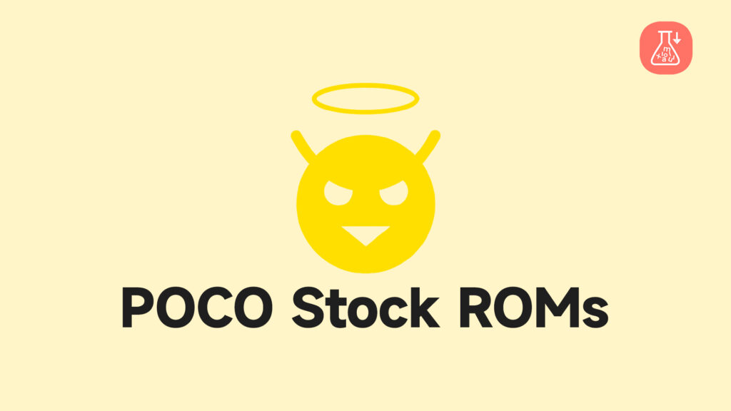 POCO Stock ROMs